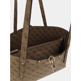 Guess Nakupovalna torba 'Eco Brenton' svetlo bež / temno bež | Shoptok.si