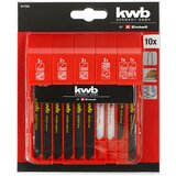 KWB 10-dijelni set listova za ubodnu pilu drvo/metal – 49617350 | Eponuda.ba
