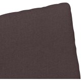  Trpezarijske stolice 2 pcs Tamno smeđa 57 x 67 x 98 cm tkanina | Eponuda.com