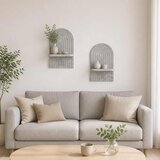  Zidna polica 2 kom. 80.5 x 13.5 x 37.5 cm | shoptok.hr