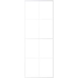  Klizna vrata od mutnog stakla ESG i aluminija 76x205 cm bijela | shoptok.hr