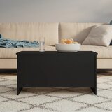  Stolić za kavu crni 102 x 55,5 x 52,5 cm od konstruiranog drva | shoptok.hr
