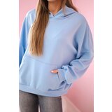 Kesi Włoski Hoodie made of Butter fabric blue | Shoptok.si
