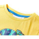  Dječja majica kratkih rukava svijetla oker 104 | shoptok.hr