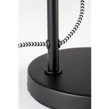 White Label Črna namizna svetilka Landon - | Shoptok.si