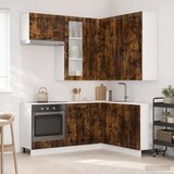  Kuhinjska jedinica LUCCA 8 kom. Dimljeni hrast | shoptok.hr