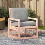 vidaXL Vrtna stolica 57 5 x 63 x 76 cm od masivnog drva duglazije