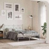  Metalno uzglavlje bijelo 140 cm | shoptok.hr