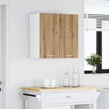 vidaXL Kuhinjski zidni ormarić Artisan hrast 60x31x60 cm izrađeno drvo | shoptok.hr
