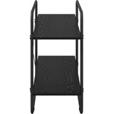  Polica 2 razina 100 x 35 x 70 cm PB Crni hrast | shoptok.hr