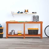  Radni stol Vosak Smeđa 180 x 50 x 80 cm Masivna borovina | shoptok.hr