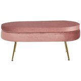 Livetastic Tabure Samt, Roza | Shoptok.si