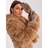 Wool Fashion Italia Gloves-AT-RK-239507.53P-dark beige | Shoptok.si