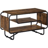  TV stalak 80 x 36 x 45 cm Dimljeni hrast Konstruirano drvo | shoptok.hr
