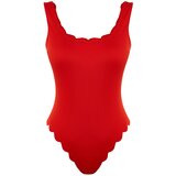Trendyol Swimsuit - Red - Plain Cene'.'