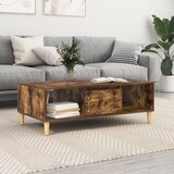 vidaXL s pohranom s vratima Dimljeni hrast 103.5 x 60 x 35 cm Konstruirano drvo | shoptok.hr