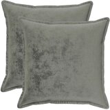  Presvlaka za jastuk 2 pcs HOUTEN Tamnosiva 70 x 70 cm Flanel Cijene