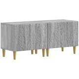  5-dijelni LED TV ormarić Siva Sonoma Konstruirano drvo - Siva Sonoma 100 cm | shoptok.hr