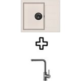 Aquasanita Set Tesa SQT102AW + Zora PVD Grafit/Silica | shoptok.hr