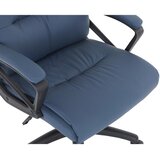 Venda pisarniški stol kovina, umetna masa, tekstil modra | Shoptok.si