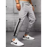 DStreet Spodnie męskie dresowe jasnoszare | shoptok.hr