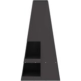 vidaXL Crna Hladno valjani čelik 50 x 50 x 100 cm Izdržljivo | shoptok.hr