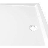 vidaXL Pravokutna ABS tuš-kada bijela 70 x 100 cm | shoptok.hr