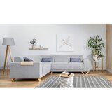Miuform Svijetlo siva sklopiva/s prostorom za odlaganje kutna garnitura (s lijevim kutom/u obliku slova L) Classy Sophie – | shoptok.hr