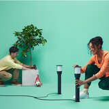 Wiz - LED RGBW prigušiva spoljašnja lampa ELPAS LED/4,8W/12/230V IP65 Wi-Fi | Eponuda.com