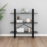 Ormarić za knjige sivi 100 x 30 x 105 cm konstruirano drvo | shoptok.hr