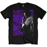 Jimi Hendrix majica Purple Haze S Črna