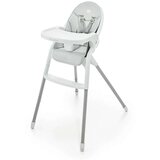 Kinderkraft stolica za hranjenje dinnly light grey KHDINN00LGR00