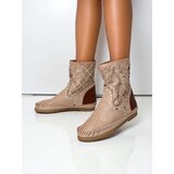 Resti Women's ankle boots on a low wedge with studs Indian Style | Eponuda.ba