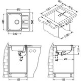 Alveus sudoper Line 60 – Monarch | Eponuda.ba