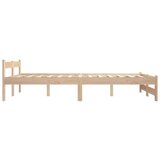  Posteljni okvir iz trdne borovine 160x200 cm, (20645887) | Shoptok.si