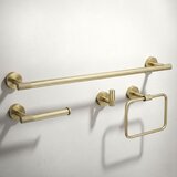 REA Bath Set kopalniških dodatkov GRID Brush Gold 4 deli | Shoptok.si