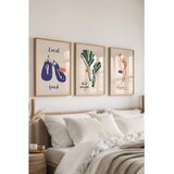 WALLXPERT Č-300553 - 3040 set dekorativnih slika u više boja (3 komada) | Eponuda.com