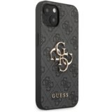  PU 4G Metal Logo Zadní Kryt pro iPhone 13 Grey Ovitek za telefon Vijolična Cene
