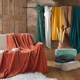 Douceur d intérieur Črno pregrinjalo iz mikroflanele 180x220 cm Arya – | Shoptok.si