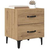 Ormarić Posteljna omarica 2 pcs artisan hrast 40 x 35 x 47.5 cm, (5000069742) | Shoptok.si