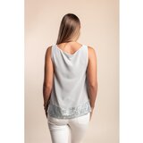 Fenzy Top Sa Šljokicama, Sivi | shoptok.hr