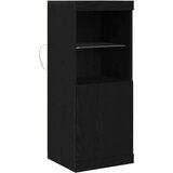  LED komoda Crni hrast 41 x 37 x 100 cm Konstruirano drvo | shoptok.hr