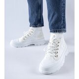 Gemre White high fabric sneakers Casalma | shoptok.hr