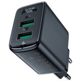  Acefast A33 QC18W (usb-a+usb-a) polnilec z dvema vhodoma | Shoptok.si