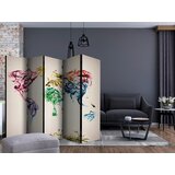 Artgeist PARAVAN 225/172/3 cm večbarvno Slike