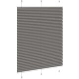 vidaXL Plisirana roleta antracit 110x100 cm širina tkanine 109,4 cm | shoptok.hr