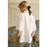 Marisse Oversized White Shirt | ePonuda.com