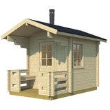 Male kuće Sauna kućica Pihasauna PIHA-TUURI 7 234 × 344 cm – bez završnog krovnog pokrova | shoptok.hr