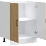vidaXL Osnovna omarica za umivalnik Lucca sonoma hrast inženirski les | Shoptok.si