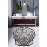 Opviq prostirka za kupatilo 100cm Crno-Bela